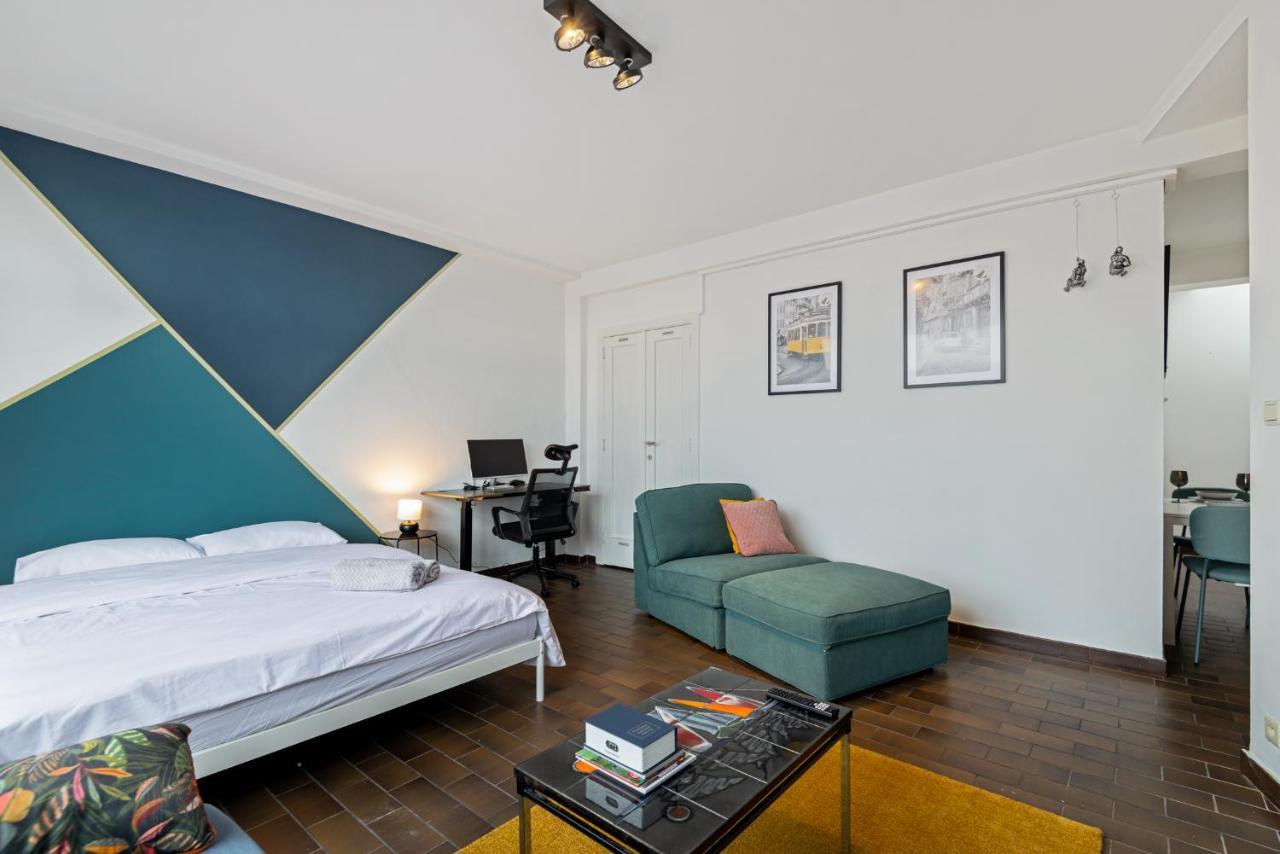Cozy Antwerp - Cityview Studio Free Parking Eksteriør billede