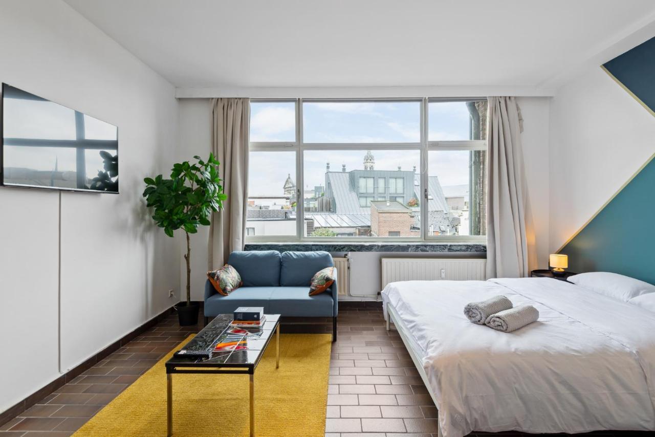 Cozy Antwerp - Cityview Studio Free Parking Eksteriør billede